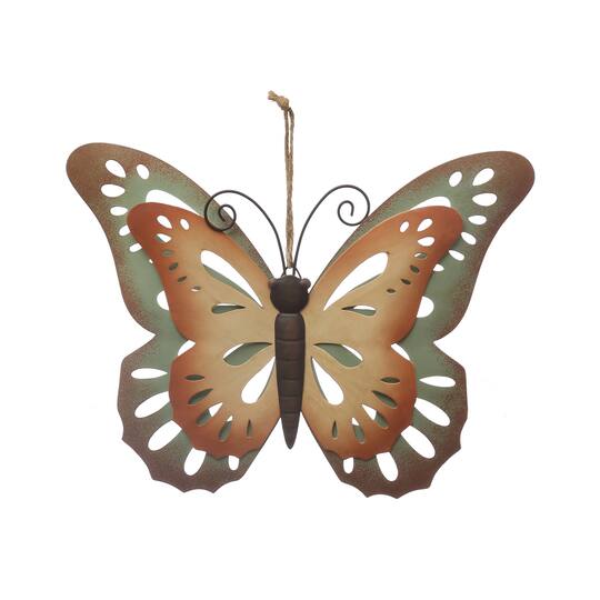 Blue &#x26; Brown Butterfly Wall D&#xE9;cor by Ashland&#xAE;